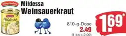 Edeka Hengstenberg Mildessa Weinsauerkraut Angebot