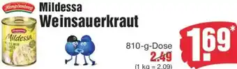 Edeka Hengstenberg Mildessa Weinsauerkraut Angebot