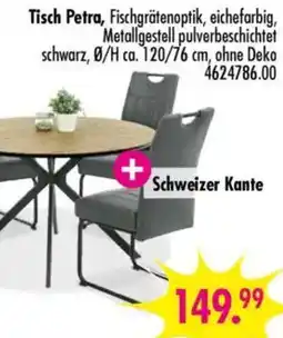 Möbel Boss Tisch Petra Angebot