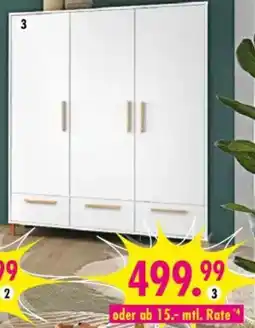 Möbel Boss Kleiderschrank Angebot