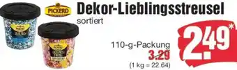 Edeka PICKERD Dekor-Lieblingsstreusel Angebot