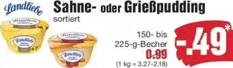 Edeka Landliebe Sahne- oder Grießpudding Angebot
