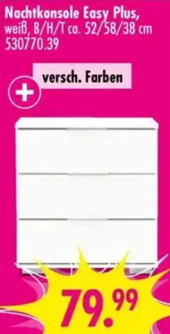 Möbel Boss Nachtkonsole Easy Plus Angebot