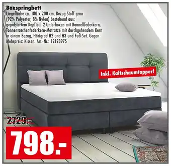Möbel Mahler Boxspringbett Angebot