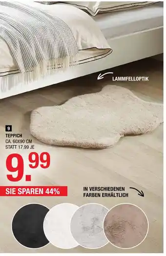 Hofmeister Teppich „lammfelloptik“ Angebot