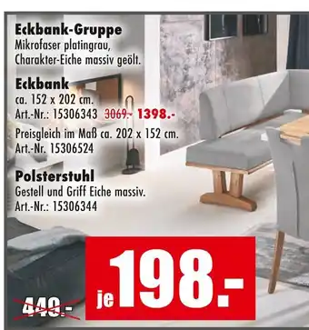 Möbel Mahler Eckbank Angebot