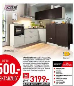 Möbel Wallach Express küchen express-einbauküche aus dem programm win Angebot