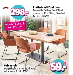 Möbel Mahler Esstisch mit funktion Angebot