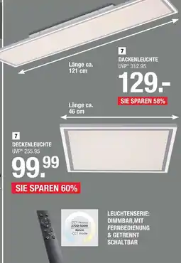 Hofmeister Deckenleuchte Angebot