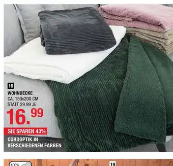 Hofmeister Wohndecke Angebot