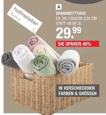 Hofmeister Hofmeister home jersey-deluxe-spannbetttuch Angebot