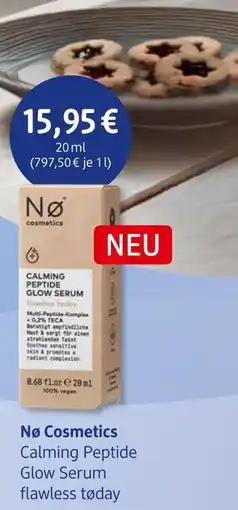 dm drogerie Nø cosmetics calming peptide glow serum Angebot