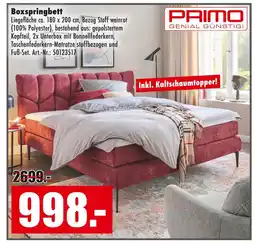 Möbel Mahler Primo boxspringbett Angebot