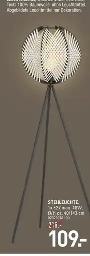Möbel Wallach Stehleuchte Angebot