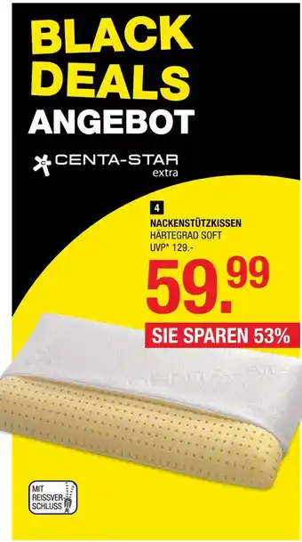 Hofmeister Centa-star nackenstützkissen „comfort soft“ Angebot