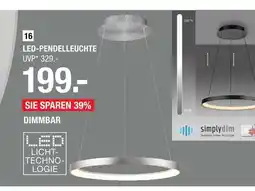 Hofmeister Led-pendelleuchte Angebot