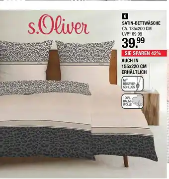 Hofmeister S.oliver satin-bettwäsche Angebot