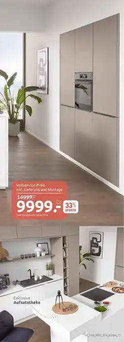 Möbel Wallach Interliving küche serie 3079 Angebot