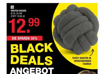 Hofmeister Knotenkissen „teddy“ Angebot