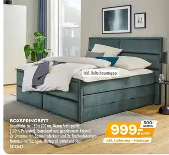 Möbel Kraft Boxspringbett Angebot