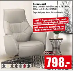 Möbel Mahler Relaxsessel Angebot