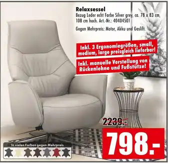 Möbel Mahler Relaxsessel Angebot