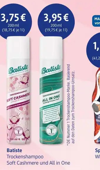 dm drogerie Batiste soft cashmere Angebot