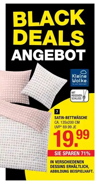 Hofmeister Kleine wolke satin-bettwäsche Angebot
