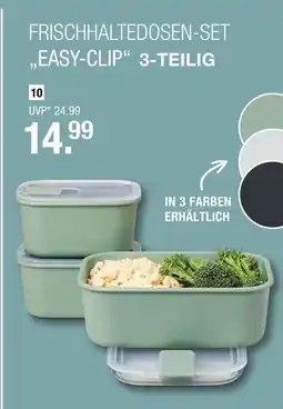 Hofmeister Frischhaltedosen-set 'easy-clip' 3-teilig Angebot