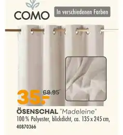 Möbel Kraft Como ösenschal madeleine Angebot