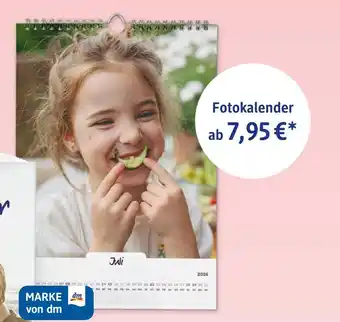 dm drogerie Fotokalender Angebot