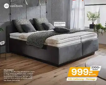 Möbel Kraft Vandoorn polsterbett Angebot