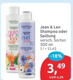Budni Jean & len shampoo Angebot