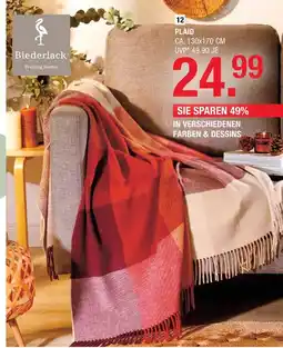 Hofmeister Biederlack plaids Angebot