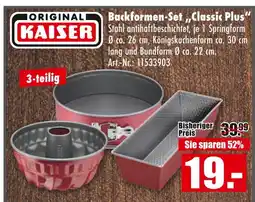 Möbel Mahler Original kaiser backformen-set 'classic plus' Angebot
