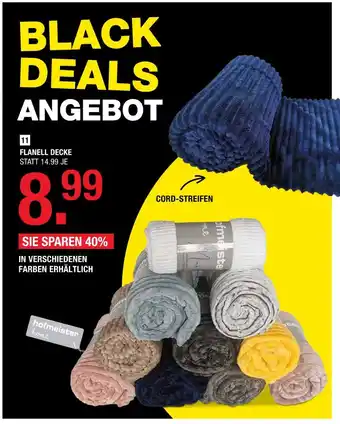 Hofmeister Hofmeister home flanelldecke „maila“ Angebot