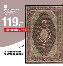 Hofmeister Täbriz-teppich Angebot