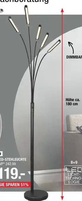 Hofmeister Led-stehleuchte Angebot