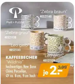 Möbel Kraft Peill + putzler kaffeebecher wildnis Angebot