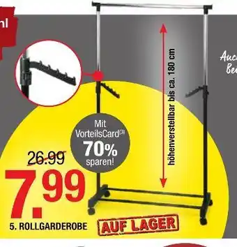 Hofmeister Rollgarderobe Angebot