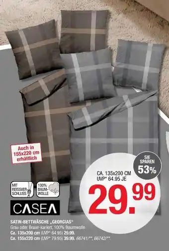 Hofmeister Casea satin-bettwäsche „georgias“ Angebot