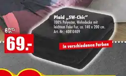 Möbel Mahler Plaid „sw-chic“ Angebot