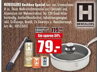 Möbel Mahler Hensslers kochbox special Angebot