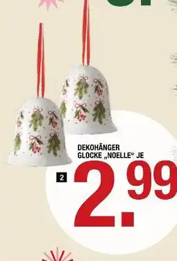 Hofmeister Dekohänger glocke 'noelle' Angebot