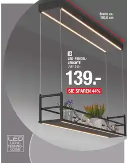 Hofmeister Led-pendelleuchte Angebot