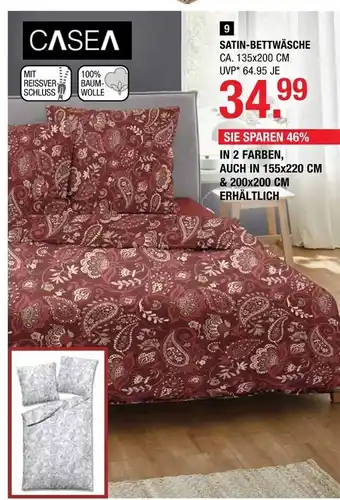 Hofmeister Casea satin-bettwäsche „maines“ Angebot