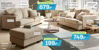 Möbel Kraft Sofa 3-sitzig Angebot