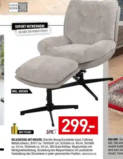 Möbel Wallach Relaxsessel mit hocker Angebot