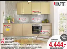Hofmeister Artis einbauküche lineo Angebot