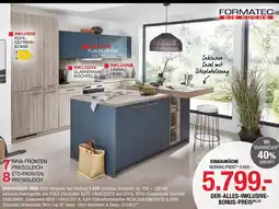 Hofmeister Formatec einbauküche rina Angebot